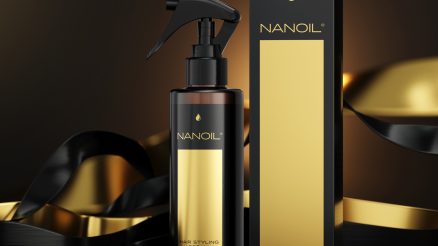 nanoil sprej pro styling vlasů