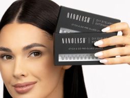 nalepovací řasy trsy nanolash