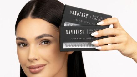 nalepovací řasy trsy nanolash
